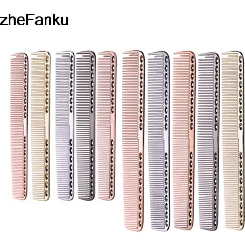 1 Pc Stainless Steel Hair Comb Professional Hairdressing Combs Hair Cutting Dying Hair Brush Barber Tools Salon Accessories