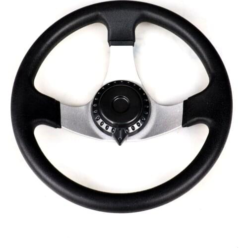 300MM 150CC 250CC Go Kart Buggy Quad Steering Wheel For Hammerhead Kandi JCL Parts