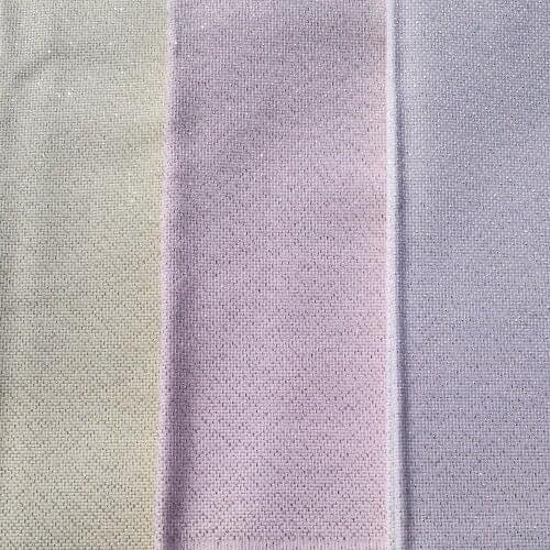 30X30CM 14ct white cloth silver line gold line blue pink cross stitch fabric brilliant pearl canvas DIY handmade needlework