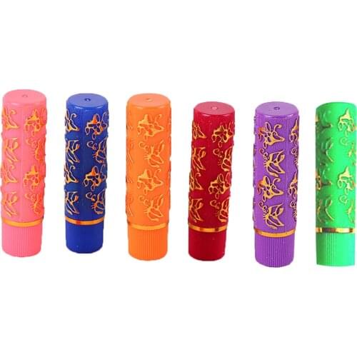 6Pcs Temperature Change Color Lipsticks Butterfly Tube Moisturizing Long Lasting Lipsticks Maquillaje Coreano Pintalabios Korean