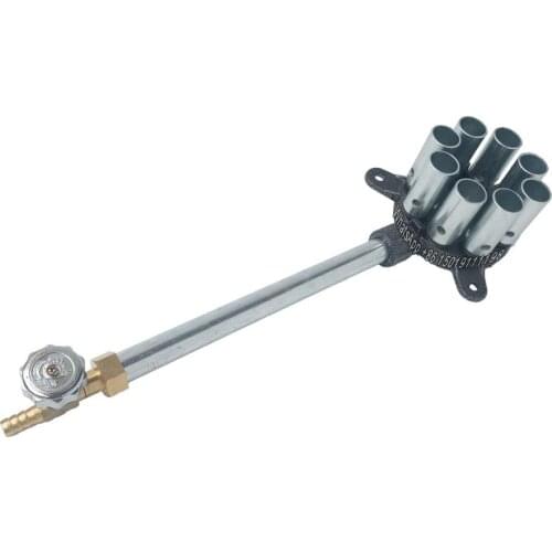 8 burner gas stove burner,high pressure stove,desktop outdoor gas stove,portable knob burner,flatbottom stove,barbecue gas stove