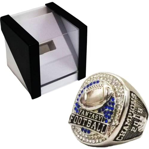 Drop Shipping 2019 Fantasy Football Championship Rings With Display Case ,Any Sports Ring We Have ,Message Us