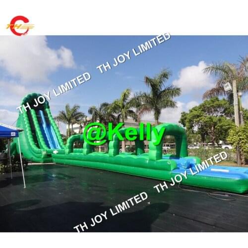 Giant inflatable water slide with water pool for sale, custom make high big kahunaa inflatable water slide exciting giant