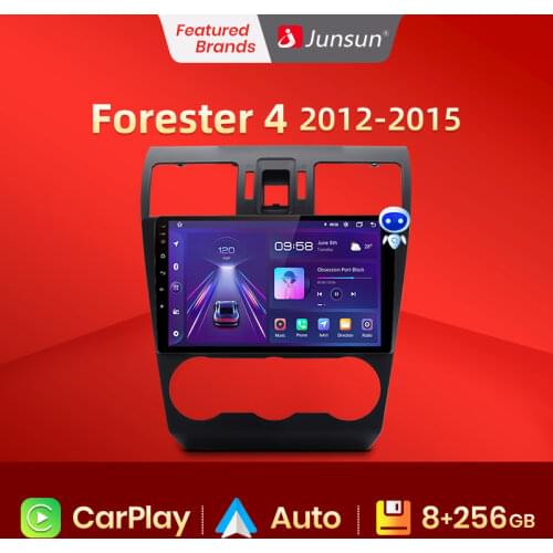Junsun V1 Android 10.0 2G+32G Car Radio Multimedia Video Player For Subaru Forester 4 WRX 2012 - 2015 Navigation 2din autoradio