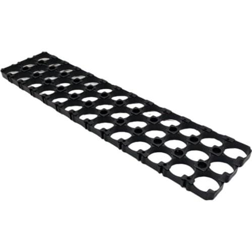 MasterFire 500pcs/lot 3*13 21700 Battery Holder Bracket Cell Safety Anti Vibration Black Plastic Brackets For 21700 Batteries