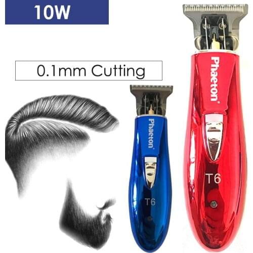 Professional Precision Hair Clipper Electric Hair Trimmer Stainless Steel Cutting Baldhead Shaving Machine Home Barber Tool