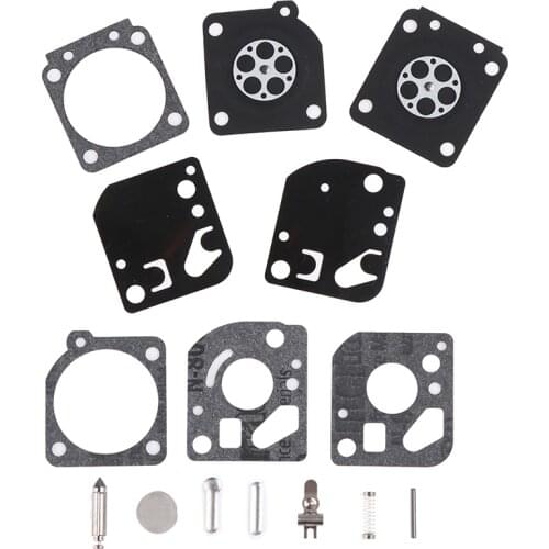 15PCS/SET Carburetor Carb Gasket Diaphragm Repair Rebuild Kit Fit For Zama RB-29 Carb Blower Trimmer