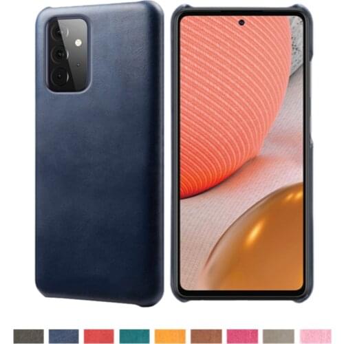 Luxury PU Leather Case For Samsung Galaxy A72 A52 A42 A32 5G A21s A12 Coque Slim PC Cover For Samsung A51 A71 A81 A91 A41 Funda