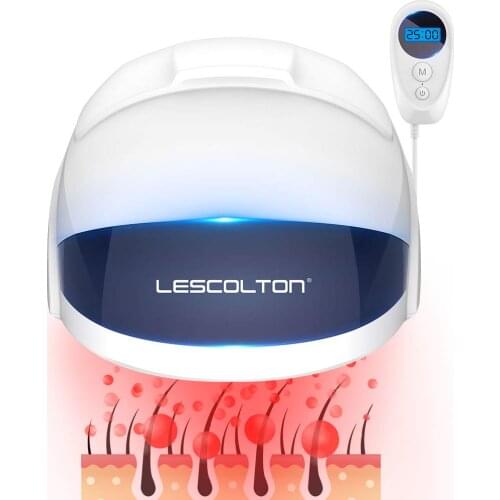 Laser Hair Growth Helmet Anti Hair Loss Cap Medical Hair Treatment Product for Men Women CE FCC LLLT Therapy Hair Restore Device