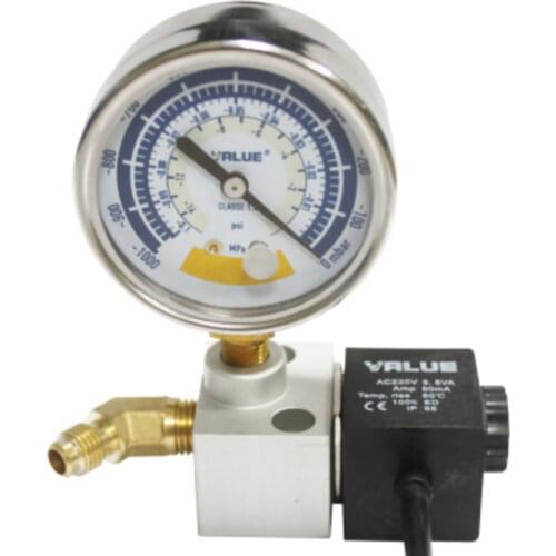 Value vacuum pump original solenoid valve VI120 /140/180 /240/ 280 solenoid valve vacuum gauge
