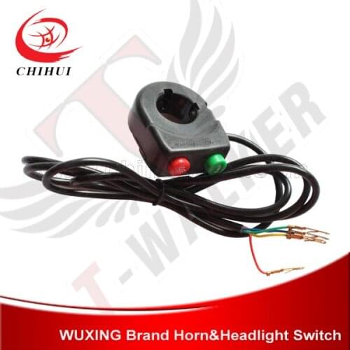 High Quality Electric Scooter Horn&lights Switch Dual Function Switch with 1350mm Wire (Scooter Parts&Accessories)