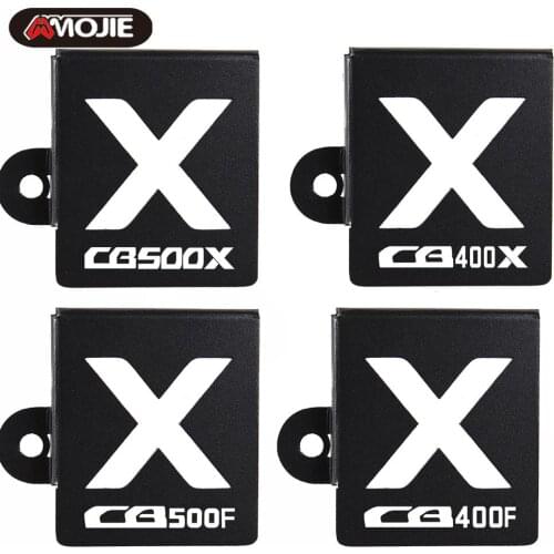 Motorcycle Rear Brake Fluid Reservoir Guard Cover Protector For Honda CB500X CBR500R CB500F CB 500X 500F 400X 400F CB400X 400F