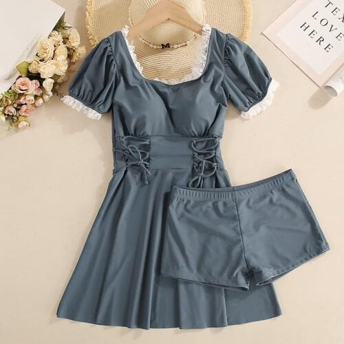 2021 Women Bandage One Piece Swimwear Swim Beach Dress Padded Bathing Suit Summer Sexy Swimsuit Swimming Beachwear Holiday Suits