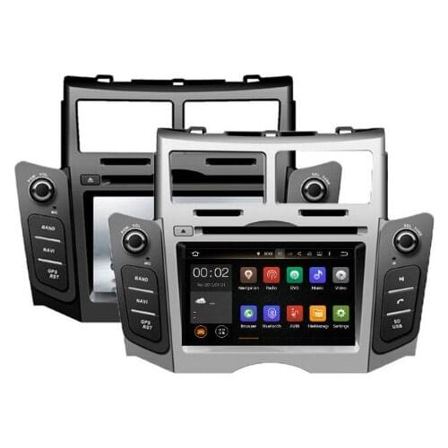 6.2'' Android 9.0 Car DVD Player GPS for Toyota Yaris 2005-2011 octa 8 core 4G RAM 64G ROM px6 RADIO STEREO NAVIGATION