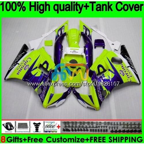 600CC Fairing For HONDA CBR 600 Blue HOT FS 600F2 600FS 1BS.185 CBR600 F2 CBR600F2 1991 1992 1993 1994 91 92 93 94 Body+Tank