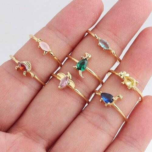 AIYUVIA Women's Gold Rings