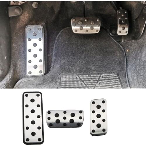 For Subaru Legacy 2015 - 2021 Outback 2014 - 2021 stainless steel Car Pedals Gas Brake Pedal Footrest Pedal Cover AT MT LHD