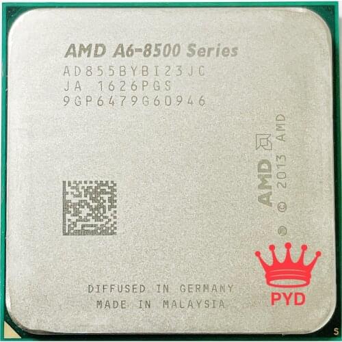 AMD A6-Series A6-8550 A6 8550 A6 8550B 3.7 GHz Dual-Core CPU Processor AD8550YBI23JC/AD855BYBI23JC Socket FM2