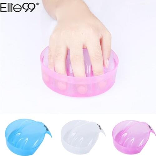 Elite99 1pcs Nail Art Hand Wash Remover Soak Bowl DIY Salon Nail Spa Bath Treatment Manicure Tools