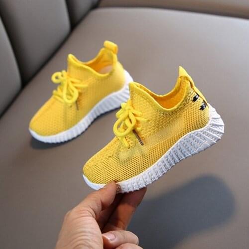 New Spring Autumn Children Shoes Unisex Toddler Boys Sport Shoes Girls Sneaker Mesh Breathable Fashion Casual Kids Running Shoes