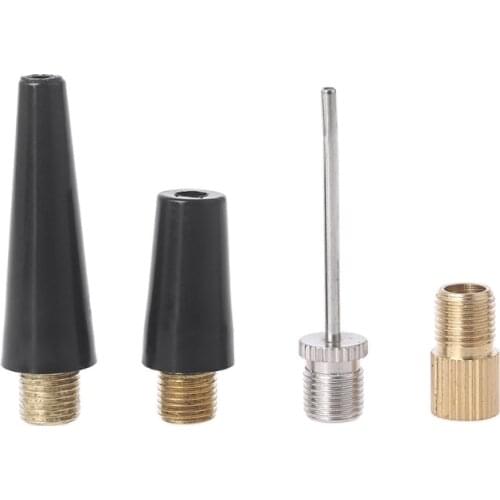 Y1AD Ball Pump Needle Set Tire Pump Adapter Inflatables Air Nozzle Pump Adapter Kit Applicable Inflatables Sport Balls Bikes