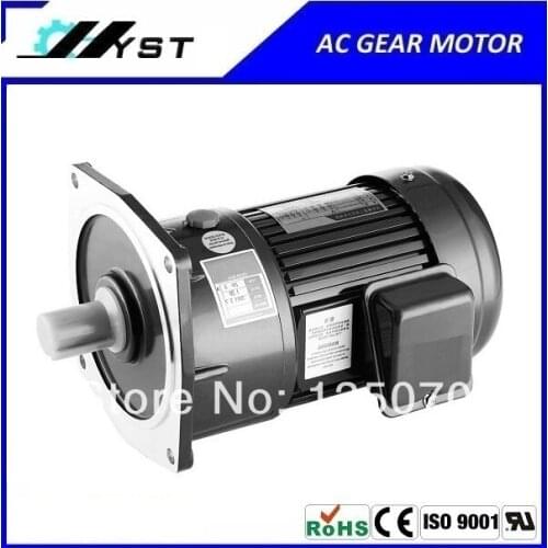 Small ac gear motor 3 phase with gearbox 1# output power 200W ratio 3~10