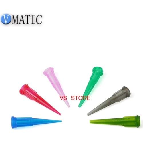 High Quality 1000Pcs 14G-27G TT Plastic Luer Lock Glue Dripping Dispenser Needle Dispensing Plastic Needle