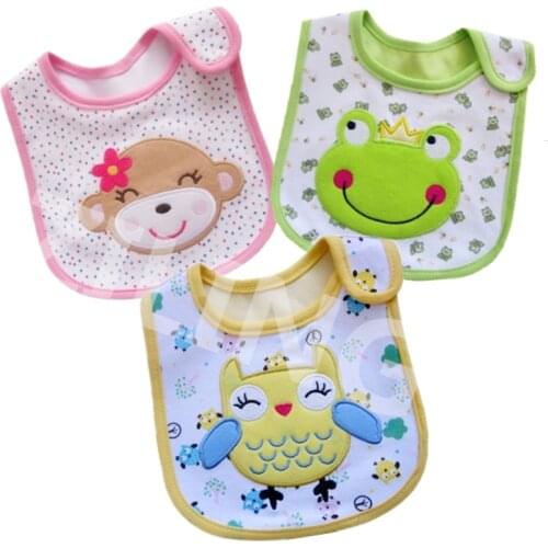 Cotton Baby Bibs Toddler Saliva Towel Newborn Baby Bibs Waterproof Bib Bandana Baberos Bibs For Infant Burp Feeding Cloths