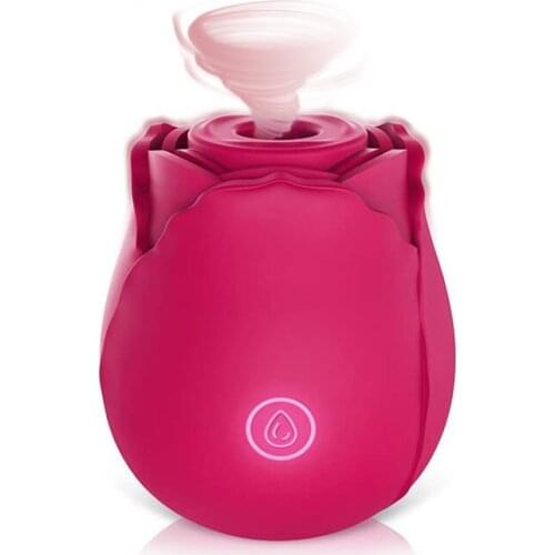 Oral Sex Sucking Vibrator with 7 Frequency Nipple Clit Stimulator Rechargeable Waterproof Female Masturbation Sex Toys for Women