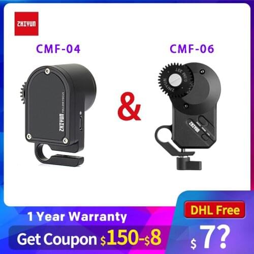 ZHIYUN Follow Focus Official Crane 2S CMF-06 Servo and Zoom Combo Kits Accessory for 3S PRO Weebill 2 Gimbal Handheld Stabilizer