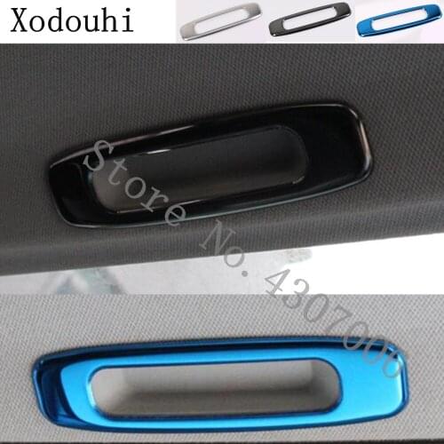For Toyota Corolla Altis 2017 2018 2019 Car Stainless Steel Back Rear Read Reading Switch Light Lamp Trim 1pcs