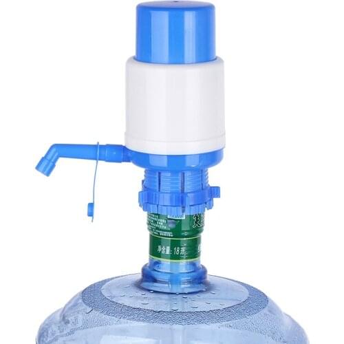 1PC Hand Pressure Water Dispenser Outdoor Simple Water Pump Barreled Water Hand Pressure Water Pump Color Random