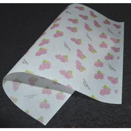 15x21cm & 21x29cm grape pattern DIY Craft Handmade Soap Gift wrap Packaging Paper,Oilproof Wax papers 200pcs/lot wholesales