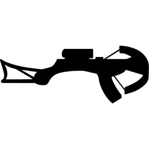 17.9CM*6.9CM Crossbow - Archery Car Sticker Funny Animal Decorative Window Vinyl Decals