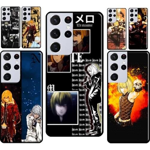 Mello Death Note Anime TPU Case For Samsung Galaxy S20 FE S10 S8 S9 Plus Note 10 Note 20 S21 Ultra Phone Cover