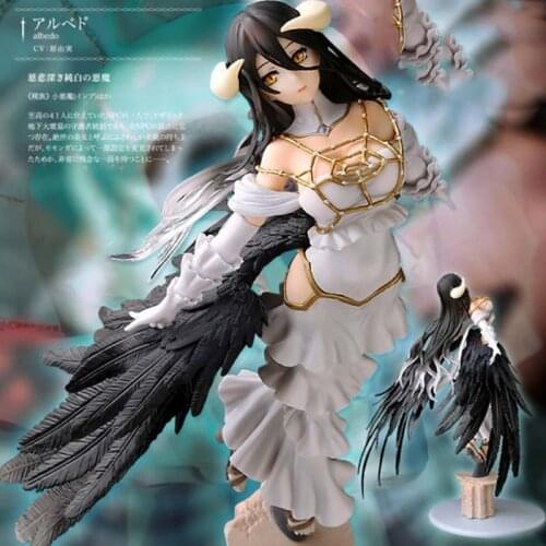 29CM Overlord Albedo Anniversary Limited Edition Action Figure Model Toys For Children Birthday Gift Movie Fans Collection