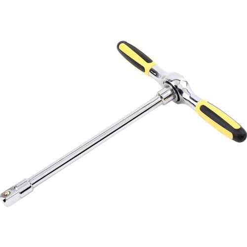 Wrench New Type of Socket Wrench Labor-saving T-shaped Ratchet Wrench 45 Teeth 1/2 Dafei Fast Casing Wrench