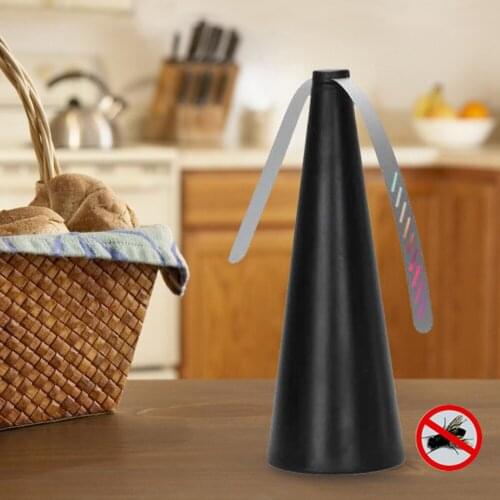 Fly Destroyer Propellor Table Food Protector USB Charging Fly Mosquito Pest Bugs Repellent Fan Pest Reject Keep Flies Bugs Away