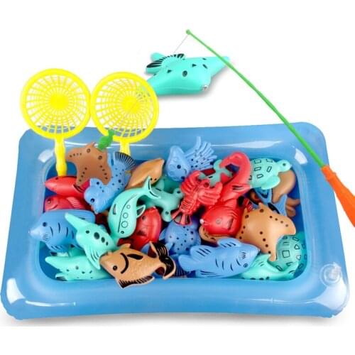 Magnetic fishing toys children water toys simulation fishing rods children fishing toys