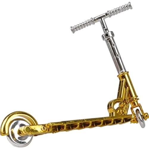 Mini Finger Two Wheel Scooter Bike Toy Simulation Children Plastic Educational Toys Chic Game Boys Desk Toys For Kids Gifts