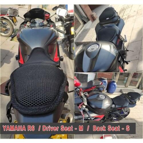 REESSOR new arrival Motorcycle seat cushion, 2.5cm thick 3 pattern 4 size Heat insulation and sun protection seat cover