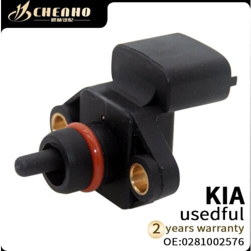 CHENHO BRAND NEW Sensor, boost pressure 0K30E-18-211A For KIA Carens II FJ 1.6, 1.5 16V, 1.5, 16V