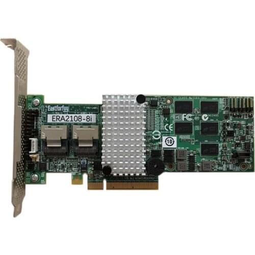 Eastforfuy SAS ERA2108-8i 8 port 512MB cache SFF8087 6Gb RAID0.1.5.6 PCI-E 2.0 X8 Controller Card