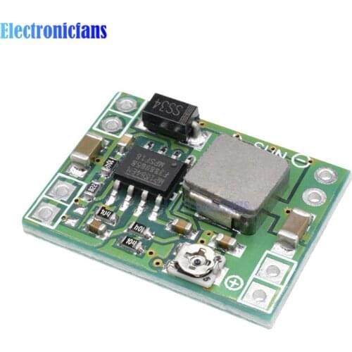 10Pcs/Lot Mini 3A Adjustable DC-DC 3A 4.5-28V To 0.8-20V Buck Converter Step Down Power Supply Module for Arduino Replace LM2596