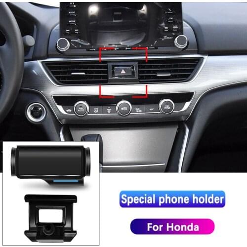 Special Car Phone Holder For Honda Civic Accord XRV Crider Vezel Avancier URV CRV in Car Magnetic Mobile Phone Mount for iPhone