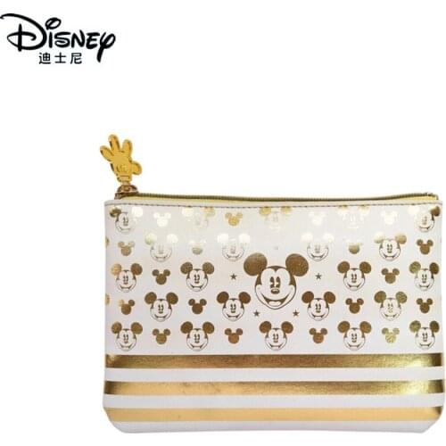 Disney Mickey Mouse White Handbag Women Cartoon Cute Tote Bag Multifunctional Storage Bags Fashion Girl Wallet
