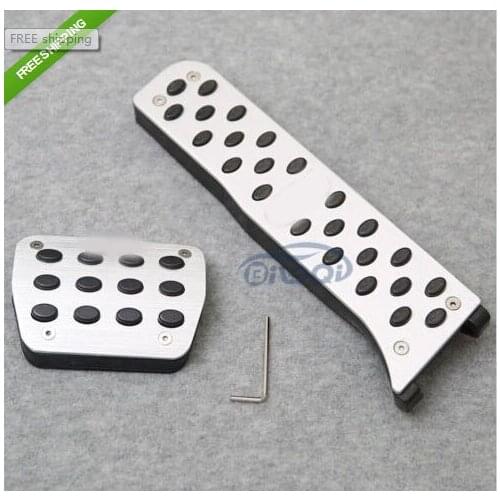 Fuel Brake AT Cover Pedals No need drill pad Plate For VW Tiguan 2012-2014