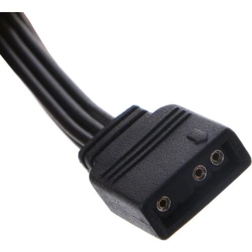 ARGB Control 5V 3Pin Extension Cable Adapter for AURA AS-US/MSI Motherboard