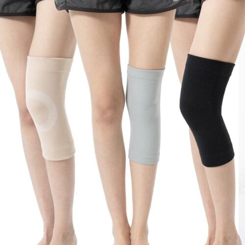 CANFU 1 Pair Sports Kneepad Kneepad Warm Womens Knee Joint Ultra-thin Air-conditioned Room Breathable Seamless Knee Pads