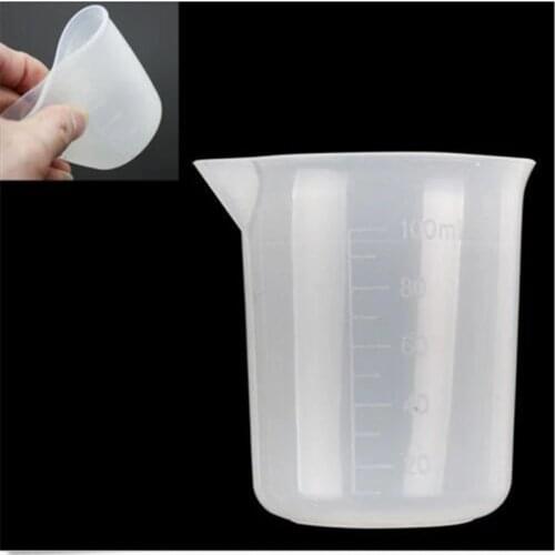 100ml Measuring Cup Silicone Resin Glue Tools Jewelry Making Handmade Craft DIY